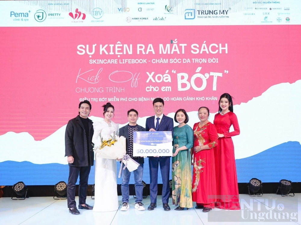 Ra mắt bộ sách ‘Skincare Lifebook’ và khởi động chương trình từ thiện Xóa ‘bớt’ cho em